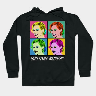 Britany Murphy 80s Pop Art Style Hoodie